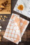 Hermia Juego de Toallas de Mano Soft - Naranja